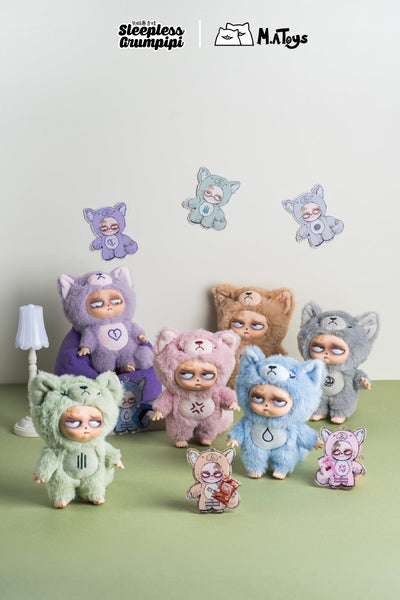 Sleepless Grumpipi Vinyl Face Plush Doll