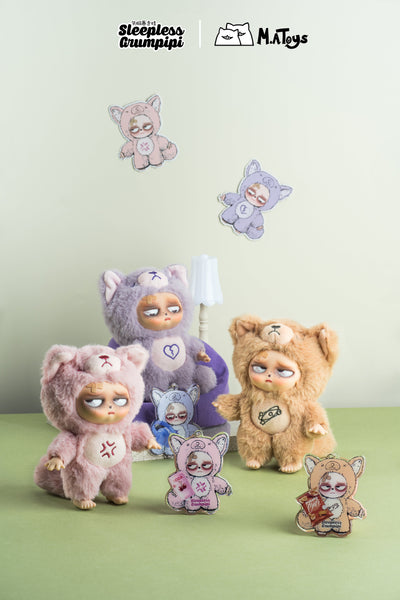 Sleepless Grumpipi Vinyl Face Plush Doll
