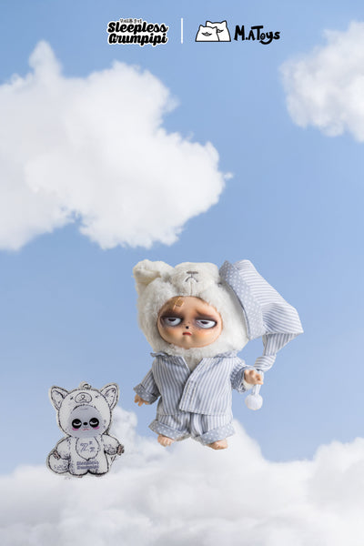 Sleepless Grumpipi Vinyl Face Plush Doll