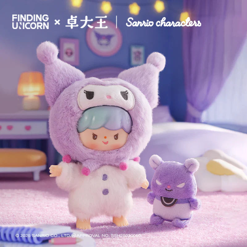 Zzoton x Sanrio – Love League Buddies Vinyl-Plusch Keychain Blind Box
