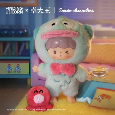 Zzoton x Sanrio – Love League Buddies Vinyl-Plusch Keychain Blind Box