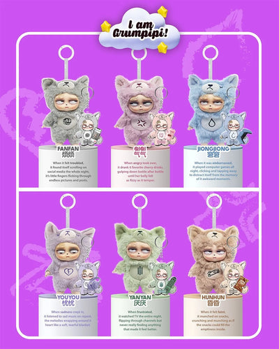 Sleepless Grumpipi Vinyl Face Plush Doll