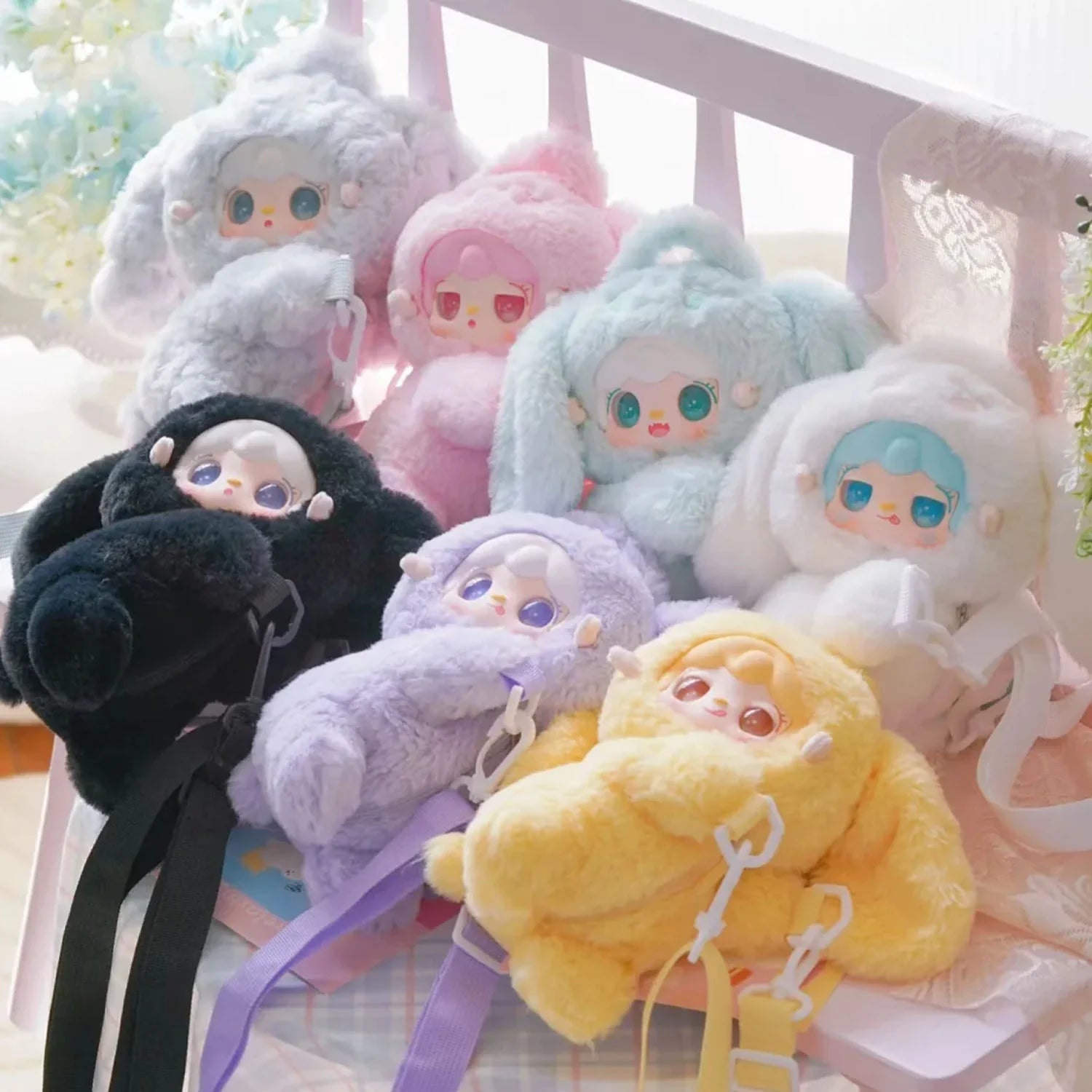 Yooki V8 Crossbody Coin Purse Series Plush Blind Box