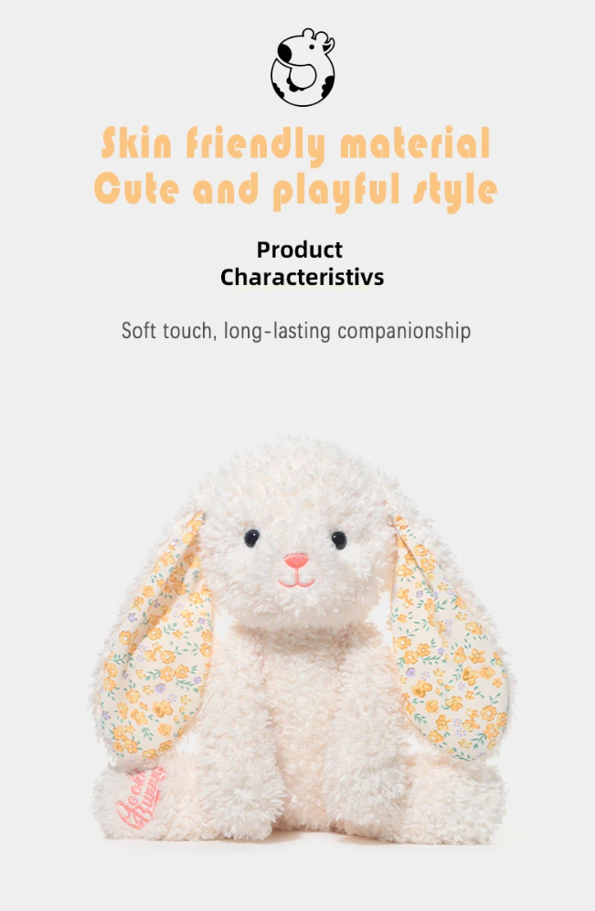 Jooki Original YUMMY RABBIT Cheese Milk Tofu Plush