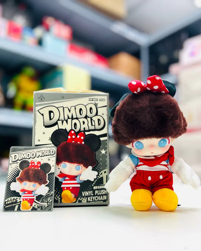 DIMOO WORLD × DISNEY Series-Vinyl Plush Keychain Blind Box - BlindBOX