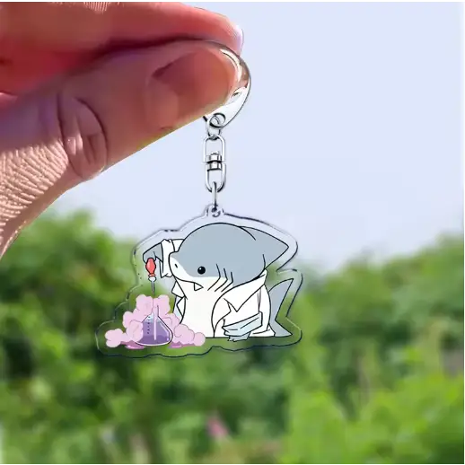 Jeff The Land Shark Keychain - Surprey