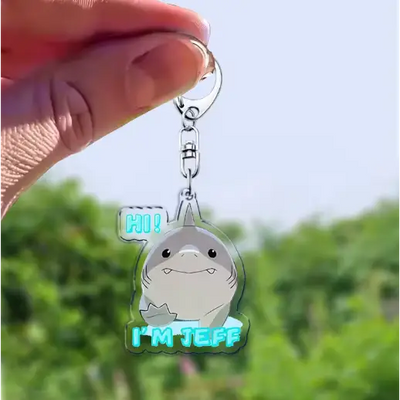 Jeff The Land Shark Keychain - Surprey