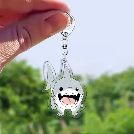 Jeff The Land Shark Keychain - Surprey
