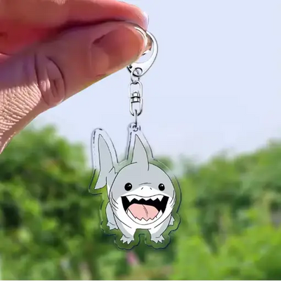 Jeff The Land Shark Keychain - Surprey