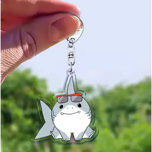 Jeff The Land Shark Keychain - Surprey