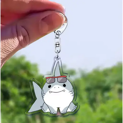 Jeff The Land Shark Keychain - Surprey