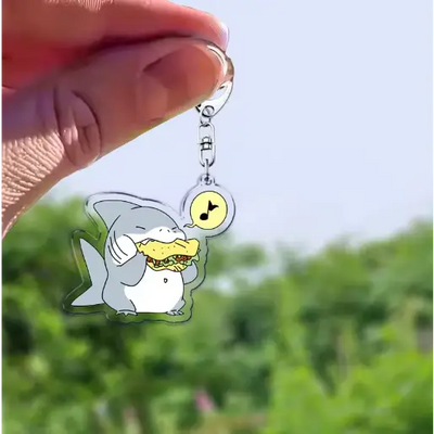 Jeff The Land Shark Keychain - Surprey