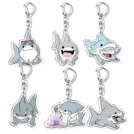 Jeff The Land Shark Keychain - Surprey
