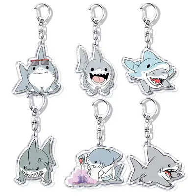 Jeff The Land Shark Keychain - Surprey