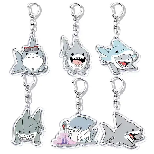 Jeff The Land Shark Keychain - Surprey