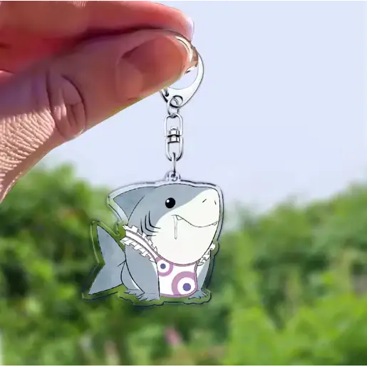 Jeff The Land Shark Keychain - Surprey
