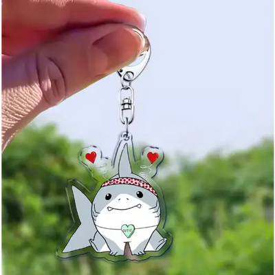 Jeff The Land Shark Keychain - Surprey