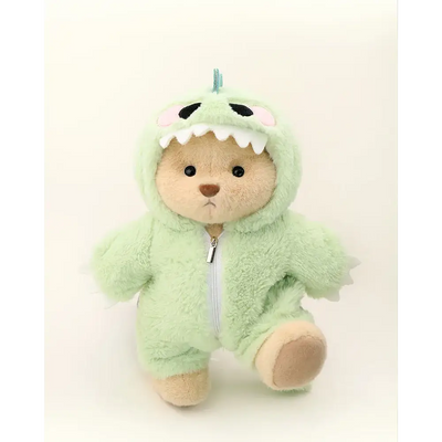 Kissa-Teddy® in green Dino costume - Surprey