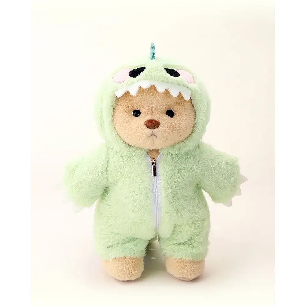 Kissa-Teddy® in green Dino costume - Surprey