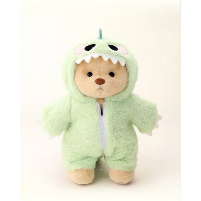 Kissa-Teddy® in green Dino costume - Surprey