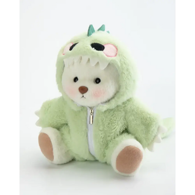 Kissa-Teddy® in green Dino costume - Surprey