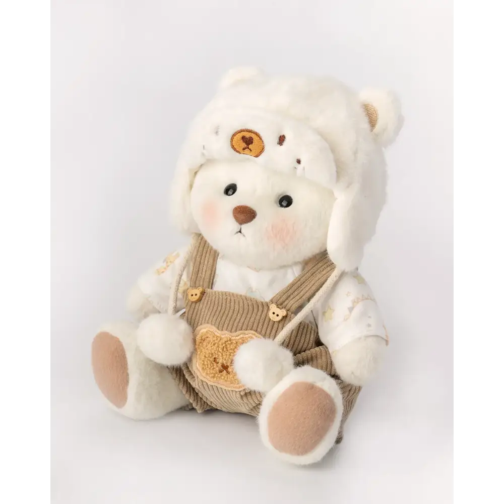 Kissa-Teddy® with white hat - Surprey