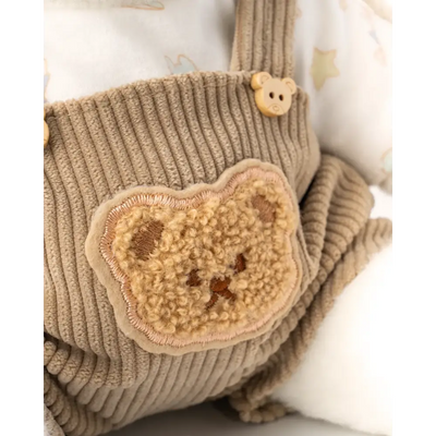 Kissa-Teddy® with white hat - Surprey