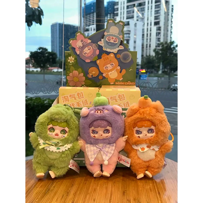 MANCHAO Mischievous Imp Plush Dolls Keychains - Surprey