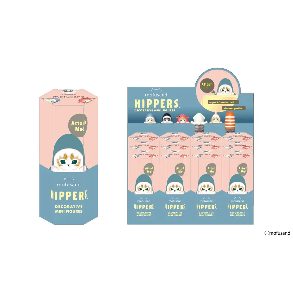 Mofusand Hippers Mini Figures Original - Surprey