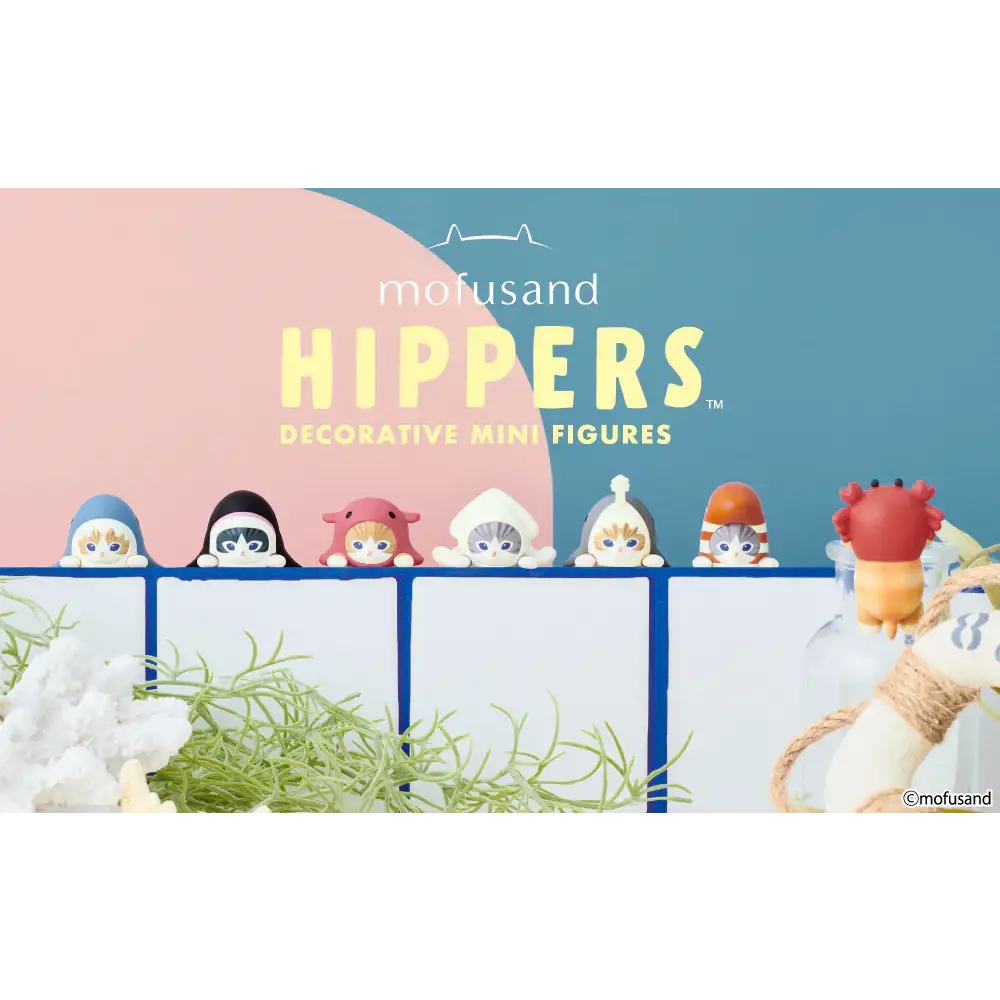 Mofusand Hippers Mini Figures Original - Surprey