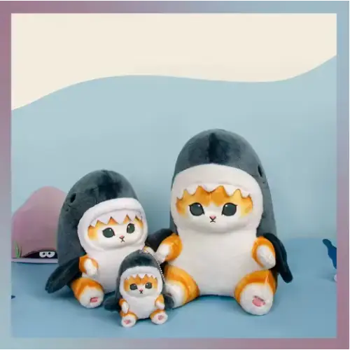 Mofusand Shark Plush Toy - Kinderix