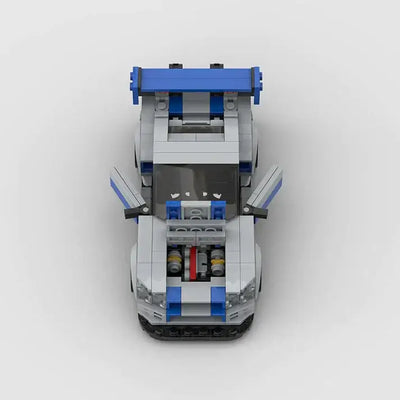 Nissan Skyline R34 building block car - Surprey