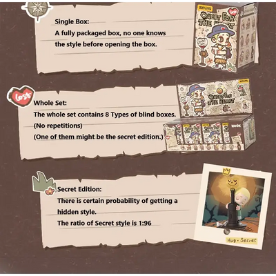 Nook Quest For The Heart Series Blind Box - Surprey