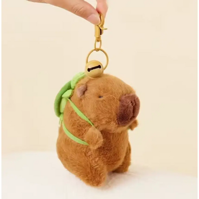 Plush keychains – Capybara, dog & cat - Surprey