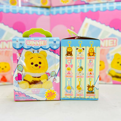 Miniso Disney Winnie the Pooh Series Naughty Party Vinyl Plush Blind Box - BlindBOX
