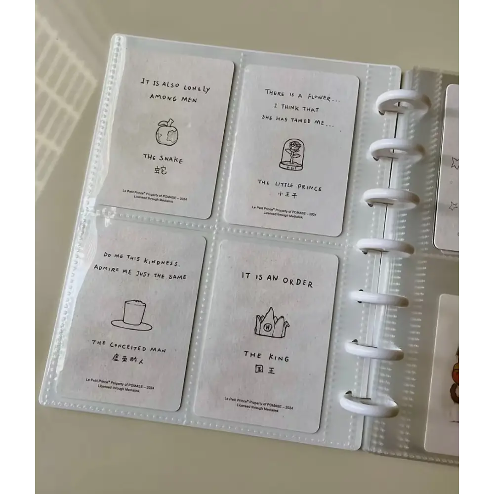 Premium 4-pocket toploader binder for card collectors - Surprey