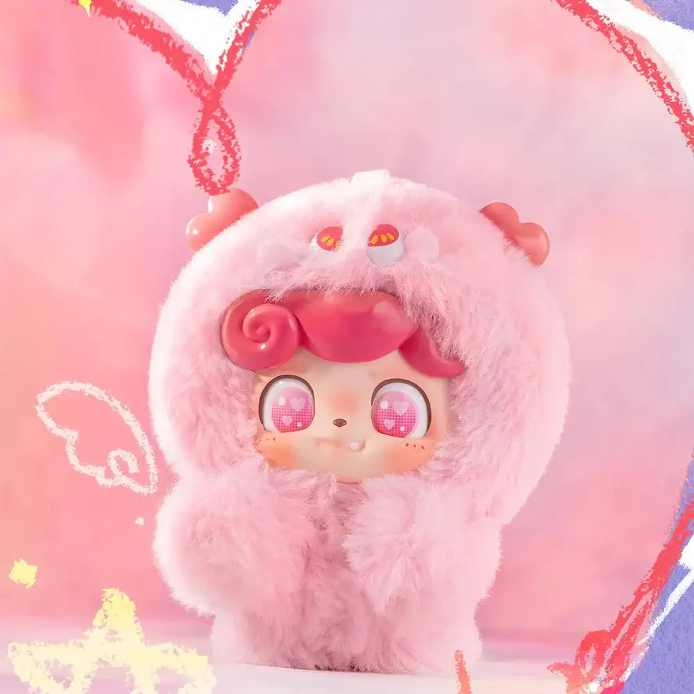 Q Kid Emotional Hairy Monsters Series Plüsch Blindbox (Pre Sale) - Surprey