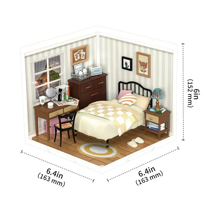 Rolife Sweet Dream Bedroom – DIY Miniaturhaus DW009 - Surprey