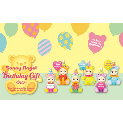 Sonny Angel Birthday Gift Bear Series - Surprey