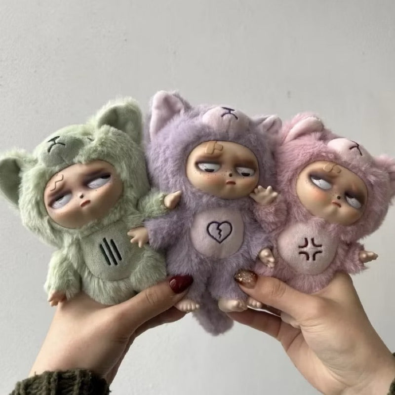 Sleepless Grumpipi Vinyl Face Plush Doll