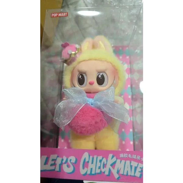 The Monsters Let's Checkmate Series-Vinyl Plush Hanging Card - Surprey