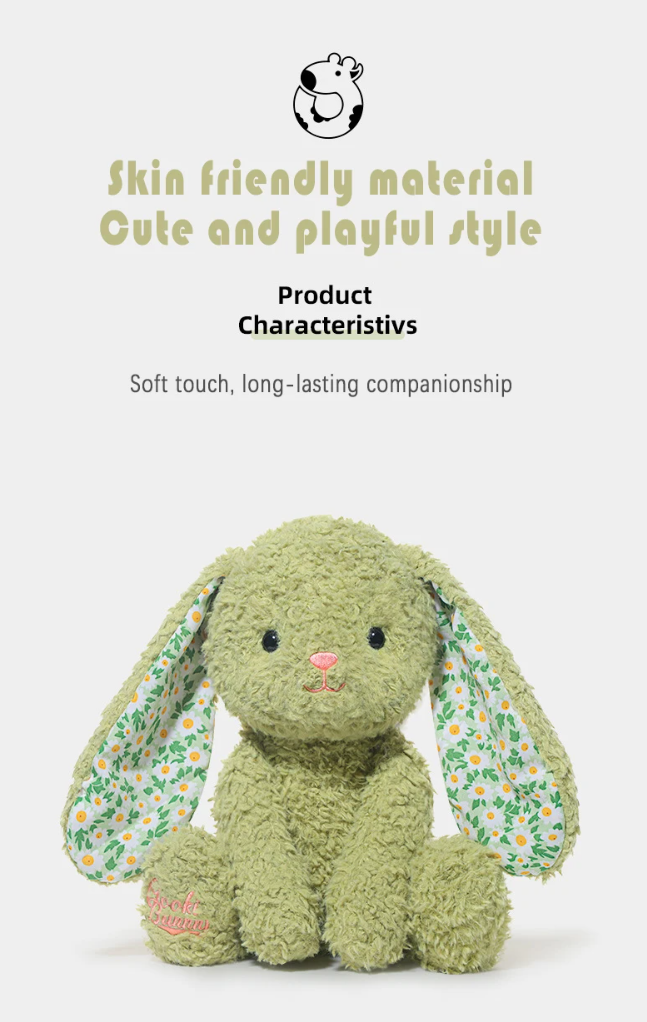 Jooki Original YUMMY Green Matcha RABBIT Plush