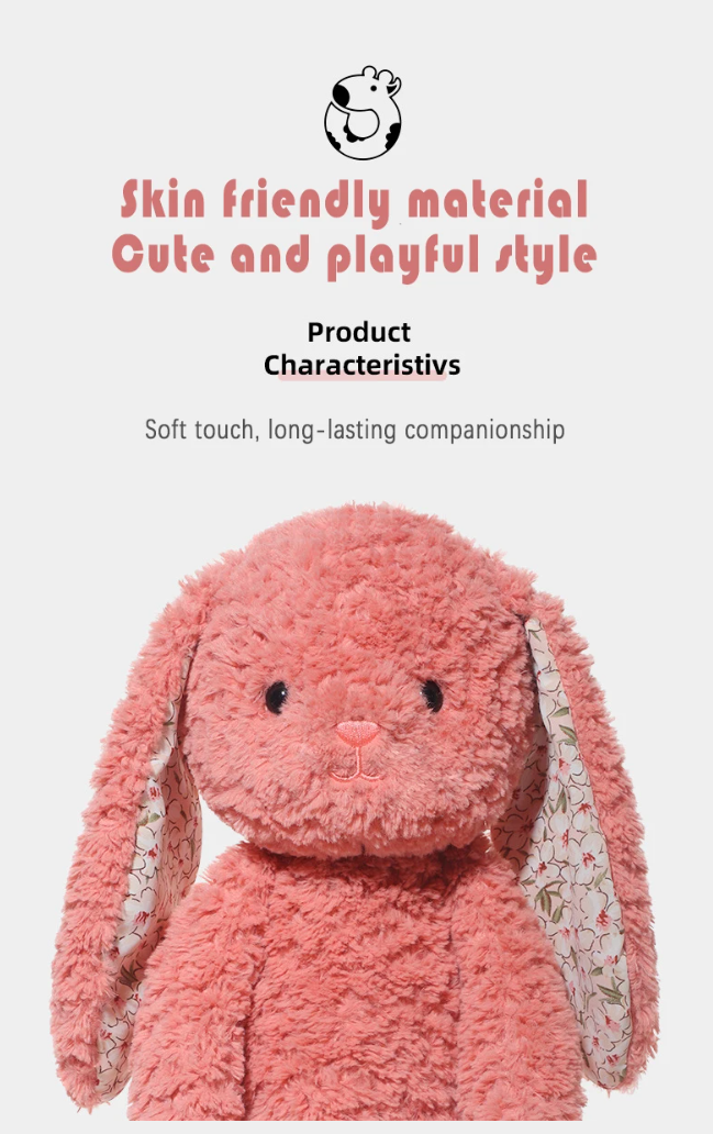 Jooki Original YUMMY RABBIT Twilight Rose Plush