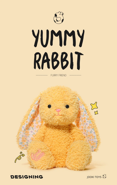 Jooki Original YUMMY RABBIT Lemon Dafu Plush