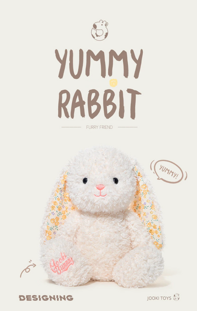 Jooki Original YUMMY RABBIT Cheese Milk Tofu Plush