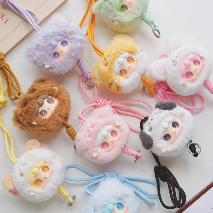 YOOKI V7 Mini Zoo Phone Lanyard Plush Series Blind Box