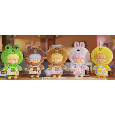 Zoton x LINEFRIENDS My Best Friends Series Plush Blind Box - Surprey